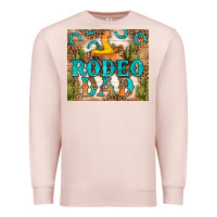 Pale Pink Western Rodeo Dad Tumbler Premium Sweatshirt - BundleAndBundleShop