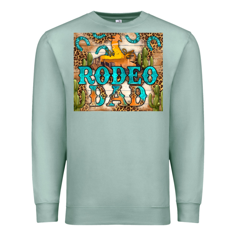 Western Rodeo Dad Tumbler Premium Sweatshirt by BundleAndBundleShop | Teevron