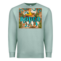 Seafoam Western Rodeo Dad Tumbler Premium Sweatshirt - BundleAndBundleShop