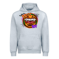 Heather Grey brite me Urban Hoodie - CowhideDigitalArt