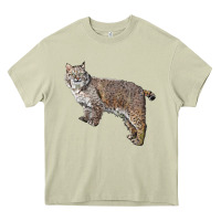 Mossy Bobcat Heavy Core Tee - LillyAllenDesigns