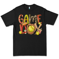 Black game day softball Premium Tee - MaliasSmallBusiness