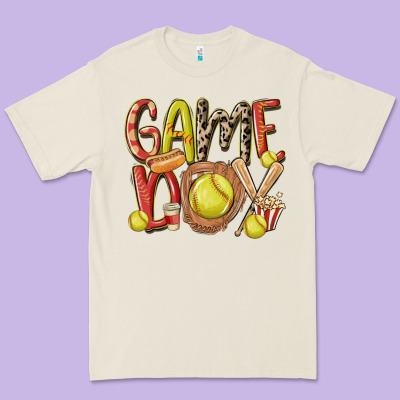 Game Day Softball Premium Tee Designed By Maliassmallbusiness