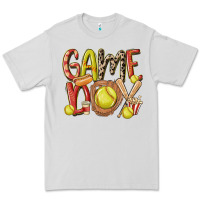 Dove Grey game day softball Premium Tee - MaliasSmallBusiness