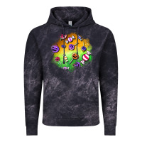 Cloud Black halloween candy patches Vintage Hoodie - BundleAndBundleShop