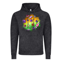 Vintage Black halloween candy patches Vintage Hoodie - BundleAndBundleShop