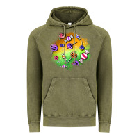 Halloween Candy Patches Vintage Hoodie | Teevron