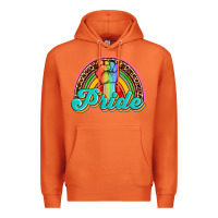 Carrot pride rainbow Premium Hoodie - OliviaCreatesArt