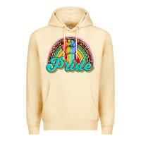 Pina Colada pride rainbow Premium Hoodie - OliviaCreatesArt