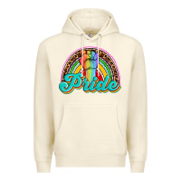 Sandshell pride rainbow Premium Hoodie - OliviaCreatesArt