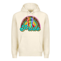 Tofu pride rainbow Premium Hoodie - OliviaCreatesArt