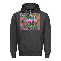Charcoal Heather Boss mom wife Zipper Hoodie - CowGirlArtShop