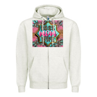 Oatmeal Heather Boss mom wife Zipper Hoodie - CowGirlArtShop