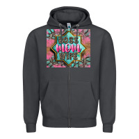 Smoke Boss mom wife Zipper Hoodie - CowGirlArtShop