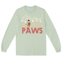 Matcha Christmas Dogs Paws Long Sleeve Tee - Bettercallsaul