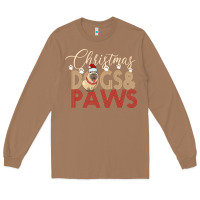 Toasted Coconut Christmas Dogs Paws Long Sleeve Tee - Bettercallsaul