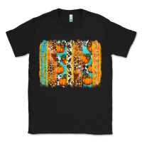 Black fall pumpkin brushstroke Classic Tee - BundleAndBundleShop