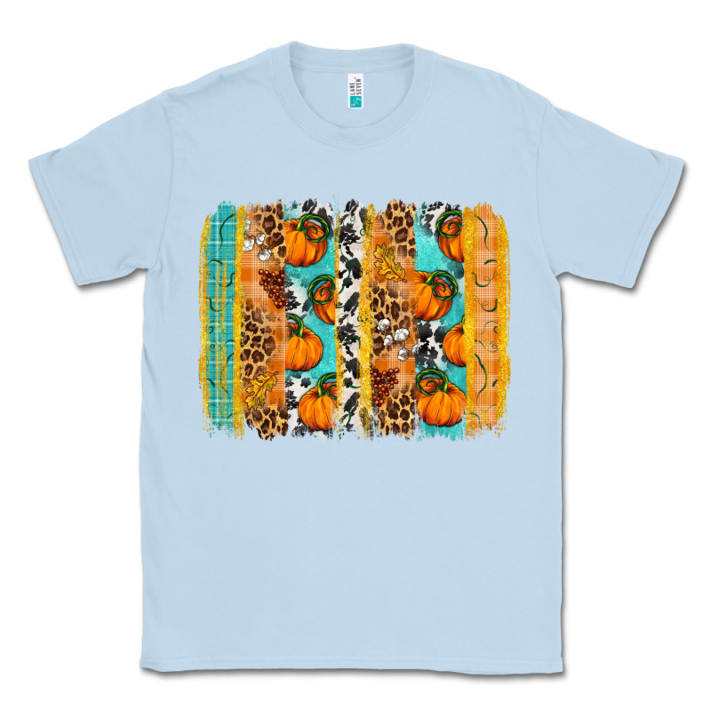 Fall Pumpkin Brushstroke Classic Tee by BundleAndBundleShop | Teevron