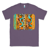 Lavender fall pumpkin brushstroke Classic Tee - BundleAndBundleShop