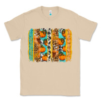 Mushroom fall pumpkin brushstroke Classic Tee - BundleAndBundleShop