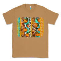 Toasted Coconut fall pumpkin brushstroke Classic Tee - BundleAndBundleShop