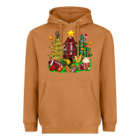 Meerkat christmas with american football trees bbs Heavyweight Hoodie - BundleAndBundleShop