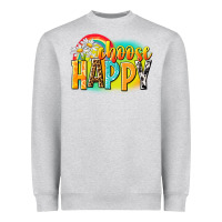 Choose Happy Heavyweight Sweatshirt | Teevron