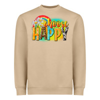 Mushroom Choose happy Heavyweight Sweatshirt - NancyCooperArtShop