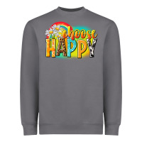 Storm Choose happy Heavyweight Sweatshirt - NancyCooperArtShop