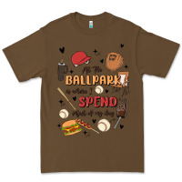 Cacao at the ballpark is where i spend most of my day Premium Tee - MaliasSmallBusiness