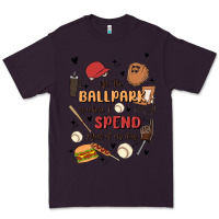 Plum at the ballpark is where i spend most of my day Premium Tee - MaliasSmallBusiness
