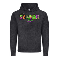 Vintage Black senior 2023 halloween Vintage Hoodie - BundleAndBundleShop