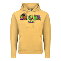 Vintage Mustard senior 2023 halloween Vintage Hoodie - BundleAndBundleShop