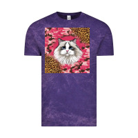 Cloud Purple ragdoll cat Vintage Tee - LillyAllenDesigns