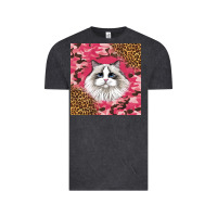 Vintage Black ragdoll cat Vintage Tee - LillyAllenDesigns