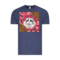 Vintage Denim ragdoll cat Vintage Tee - LillyAllenDesigns