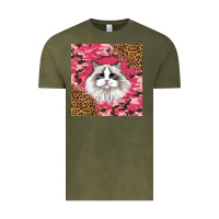 Vintage Olive ragdoll cat Vintage Tee - LillyAllenDesigns
