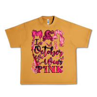 Peanut Butter in october we wear pink Urban Heavy Tee - LillyAllenDesigns
