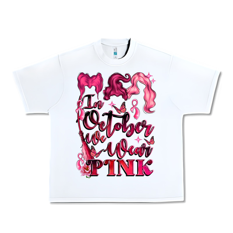 In October We Wear Pink Urban Heavy Tee by LillyAllenDesigns | Teevron