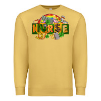 Antique Gold nurse st patricks Premium Sweatshirt - FaDigitalArtStudio