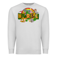 Dove Grey nurse st patricks Premium Sweatshirt - FaDigitalArtStudio
