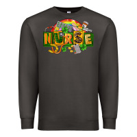 Smoke nurse st patricks Premium Sweatshirt - FaDigitalArtStudio