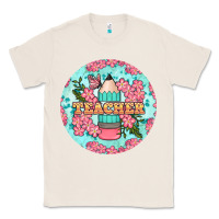 Natural teacher floral pencil round earring Classic Tee - BundleAndBundleShop