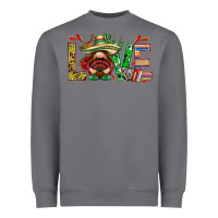 Storm Mexico love with gnome Heavyweight Sweatshirt - NancyCooperArtShop