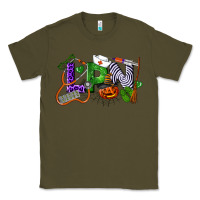Army Green Halloween LPN Licensed Practical Nurse Classic Tee - LillyAllenDesigns