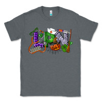 Charcoal Heather Halloween LPN Licensed Practical Nurse Classic Tee - LillyAllenDesigns
