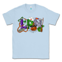 Dusty Blue Halloween LPN Licensed Practical Nurse Classic Tee - LillyAllenDesigns
