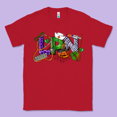 Halloween Lpn Licensed Practical Nurse Classic Tee Designed By Lillyallendesigns