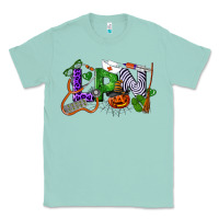 Seafoam Halloween LPN Licensed Practical Nurse Classic Tee - LillyAllenDesigns