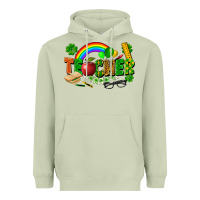 Matcha teacher st patrick Heavyweight Hoodie - FaDigitalArtStudio